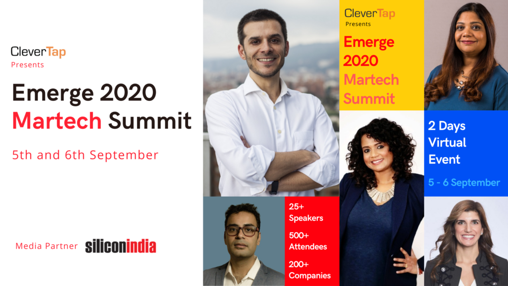 Clavent’s Emerge 2020 Martech Summit Goes Virtual, powered by CleverTap