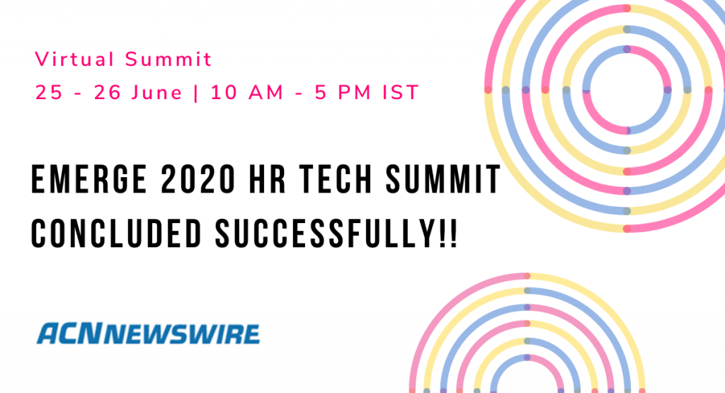 Emerge 2020 HR Tech Summit Concluded Successfully